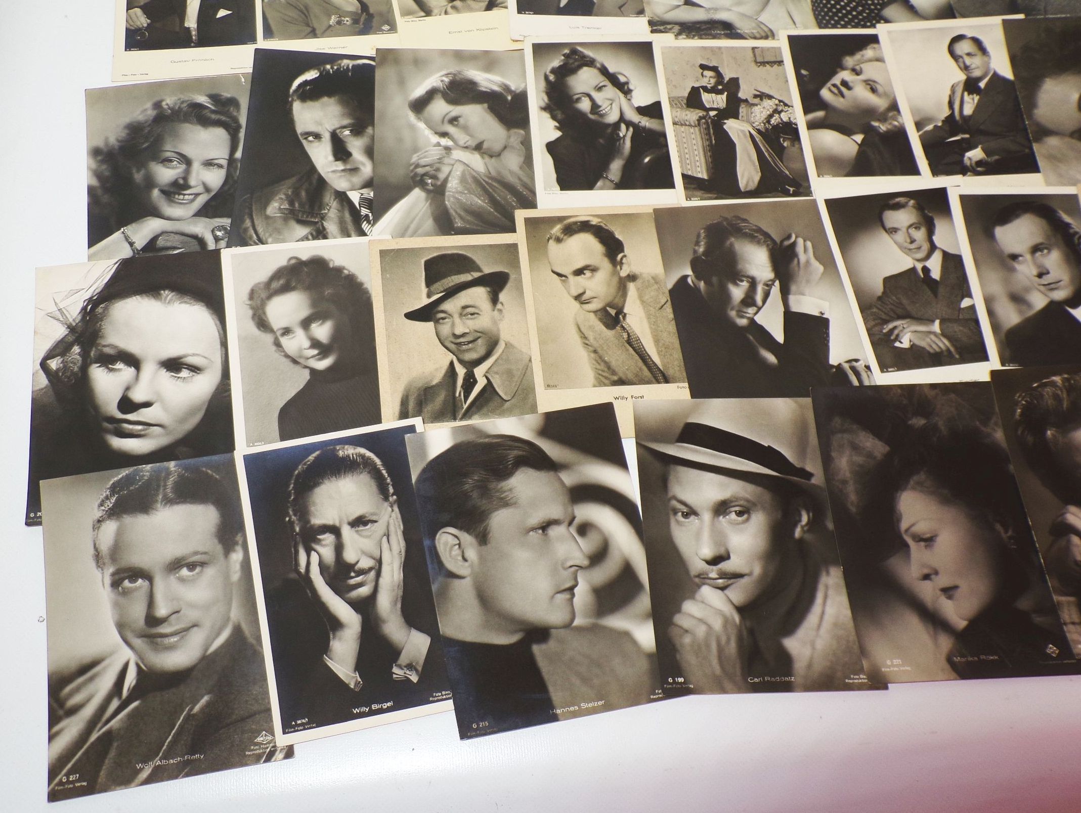 Konvolut Schauspieler Ufa Stars movie 1940er Ansichtskarten Postkarten