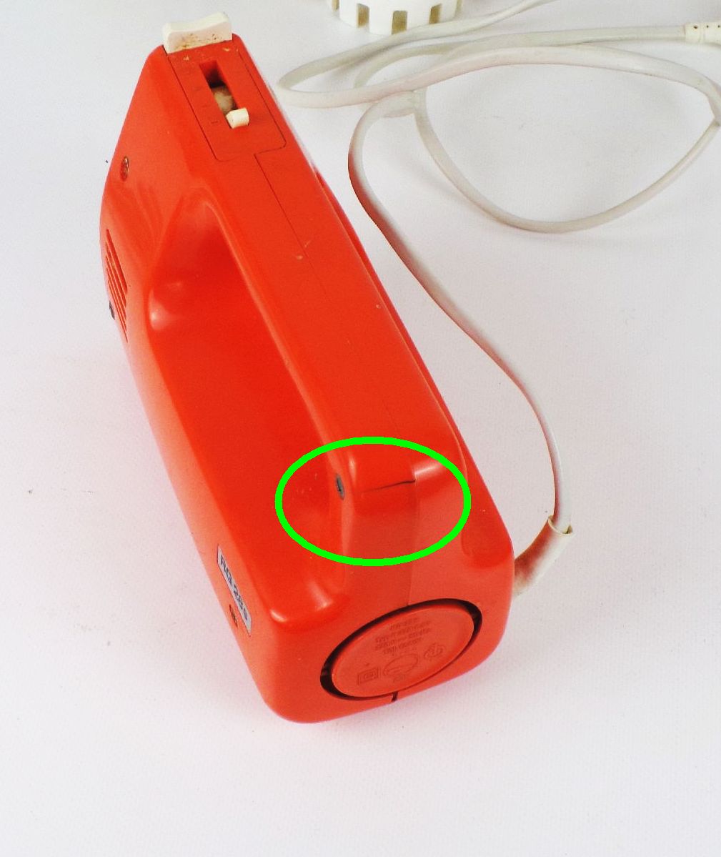 RG28s Mixer DDR Handrührgerät orange Schneebesen Pürierstab mit Originalkarton RG28s Mixer DDR Handrührgerät orange Schneebesen Pürierstab mit Originalkarton