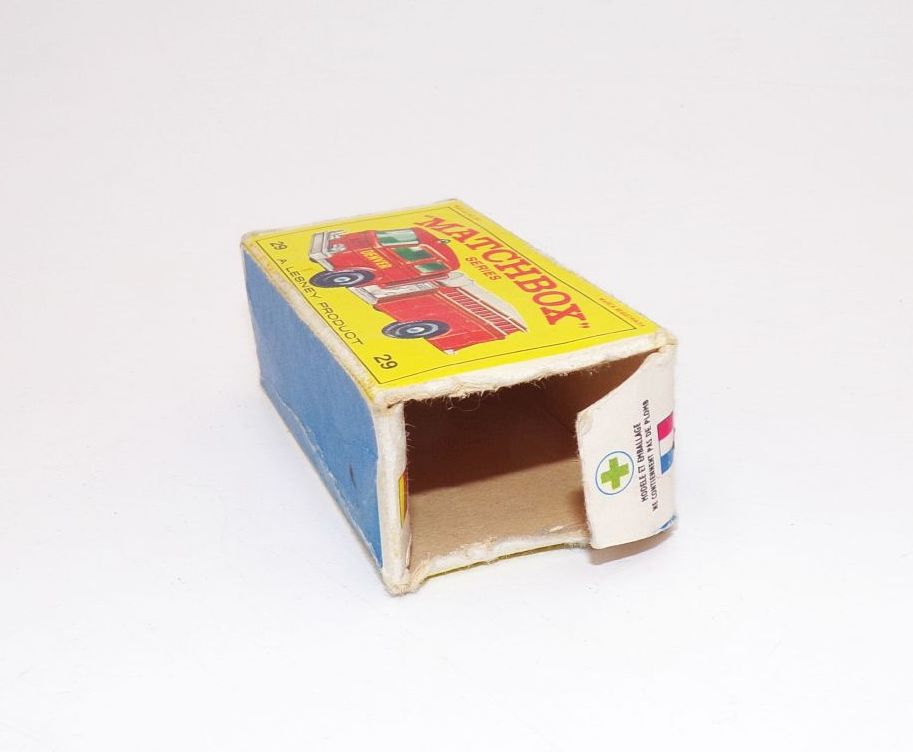 Altes Matchbox Auto Fire Pumper Truck OK No 29 vintage