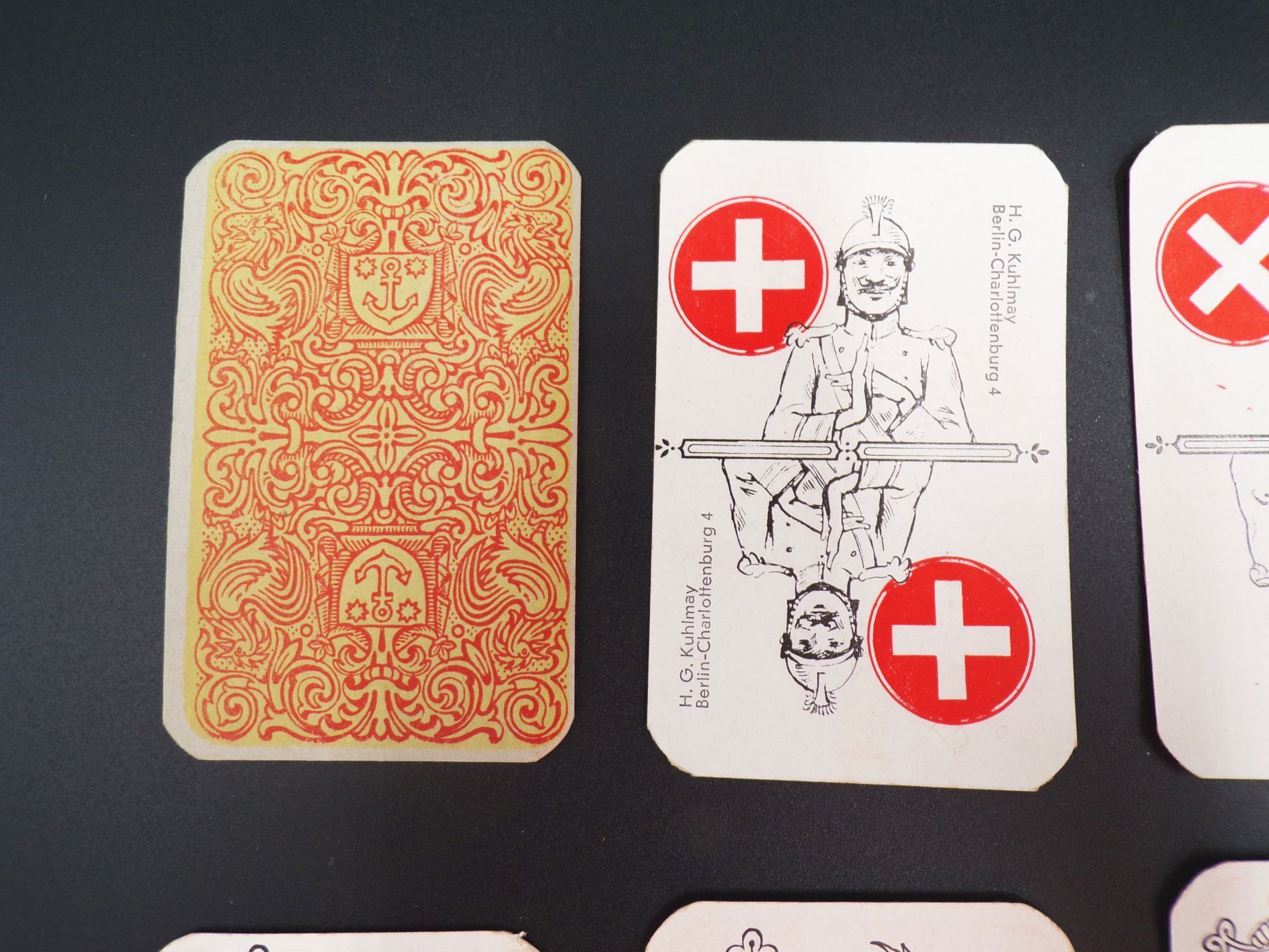Altes Kartenspiel H G Kuhlmay Berlin Charlottenburg