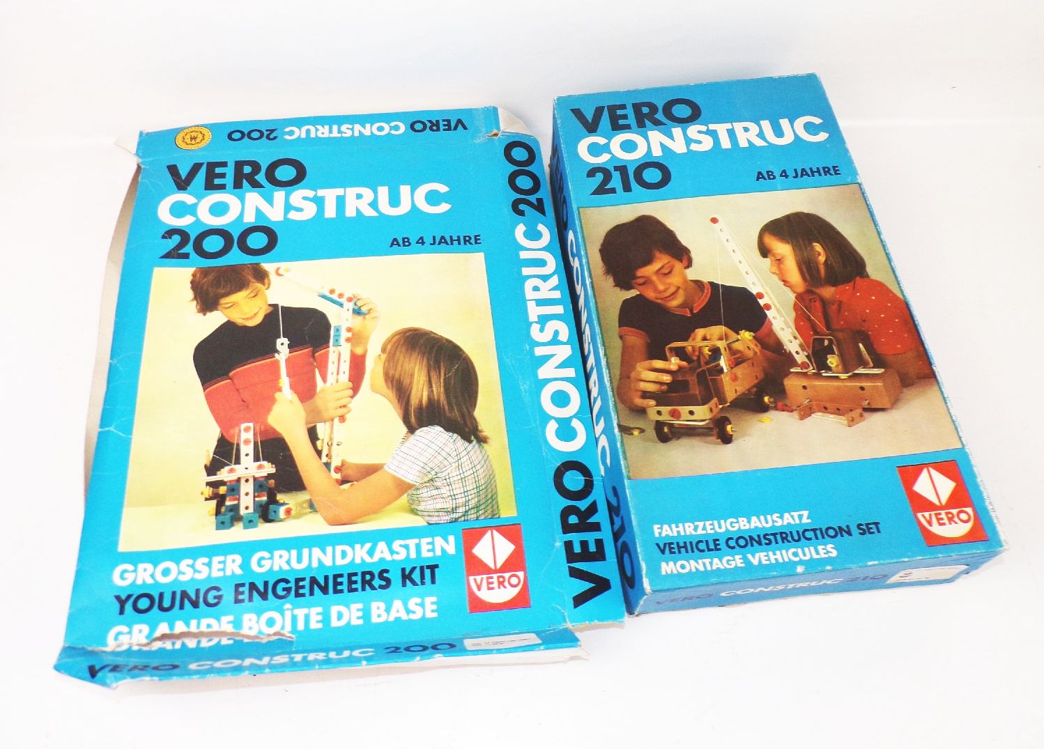 Vero Construc 200 210 DDR Baukasten 2 Stück Spielzeug