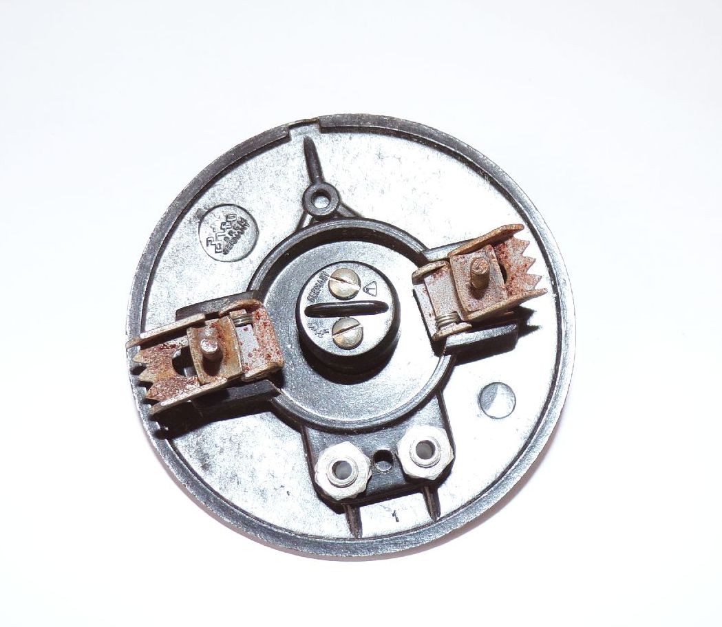 Alter Lichtschalter An Aus Druckknopf Bakelit Rund Zico DRGM Wandschalter 