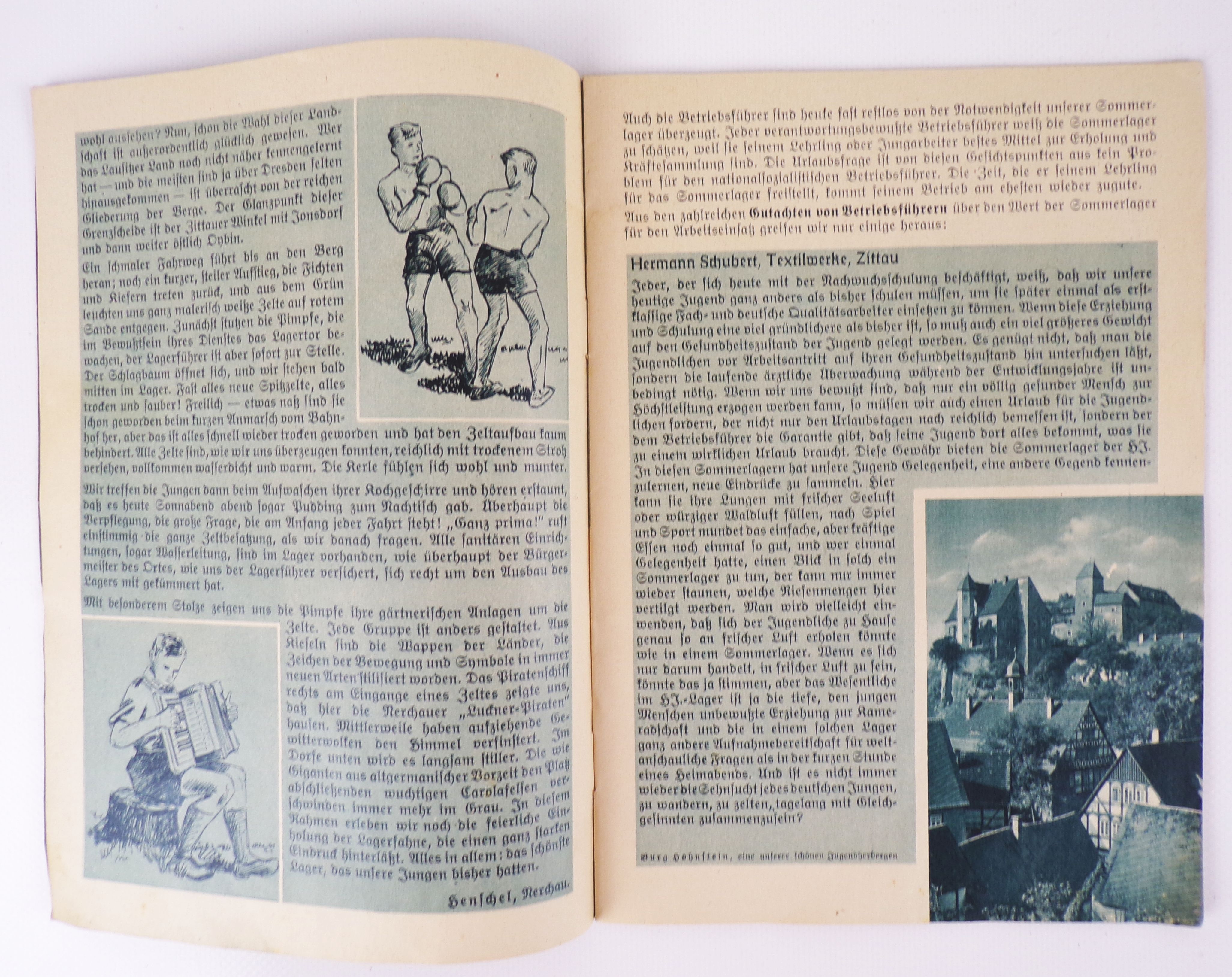 Erlebnis und Ertüchtigung im Sommerlager der Sächsischen HJ 1939 Erlebnis und Ertüchtigung im Sommerlager der Sächsischen HJ 1939