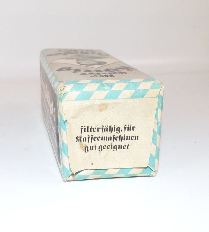 König Ludwig Feigen Kaffee Packung um 1910 unbenutzt Reklame Werbung