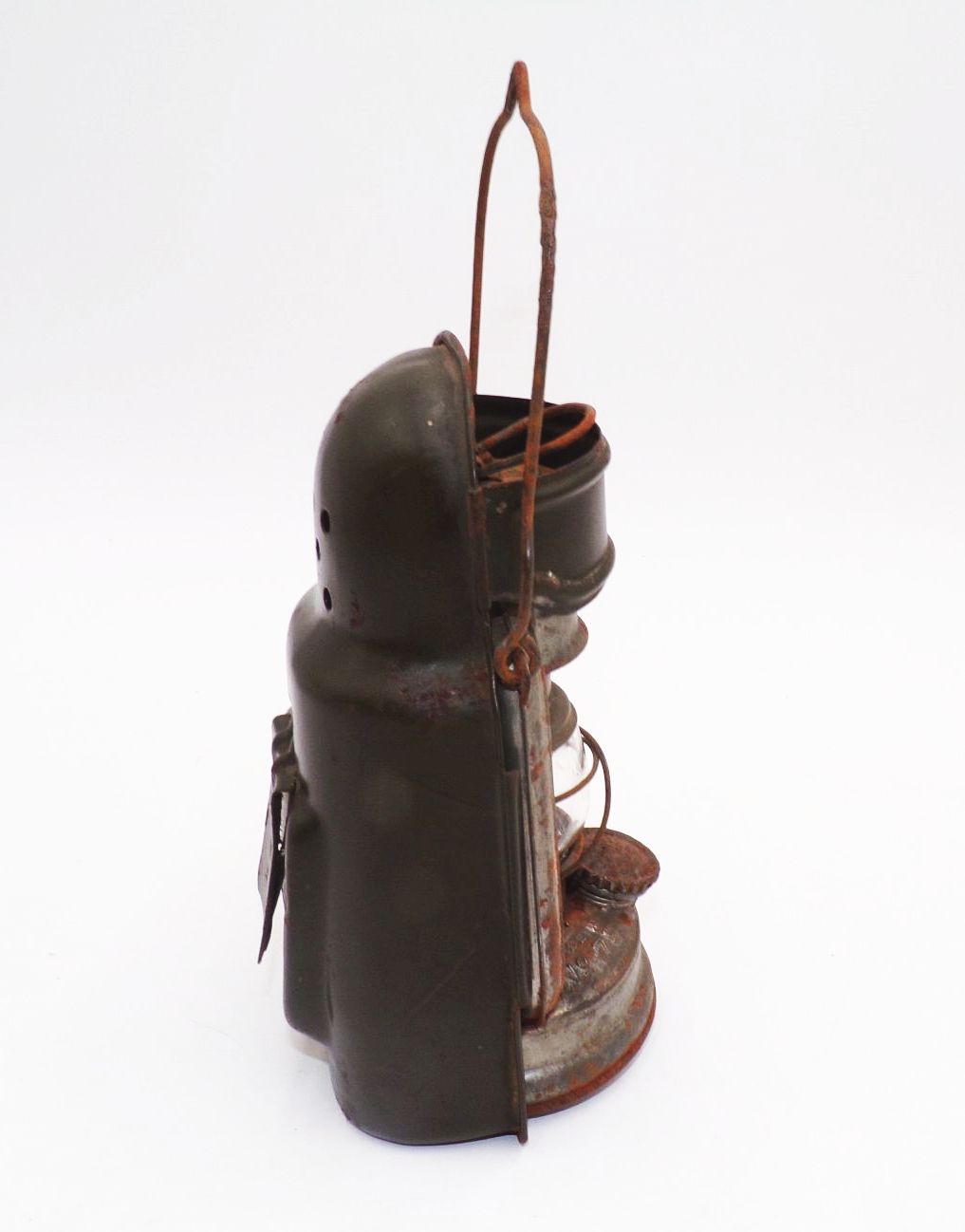 Alte Feuerhand Atom 75 Petroleumlampe Wehrmacht