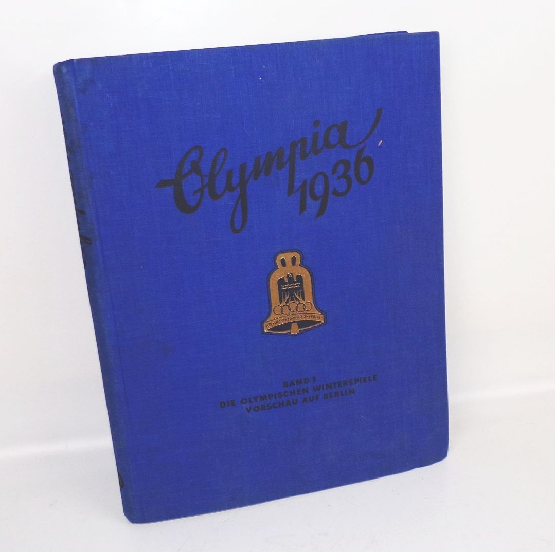 Olympia 1936 Band 1 Die olympischen Winterspiele Vorschau auf Berlin Sammelbilderalbum