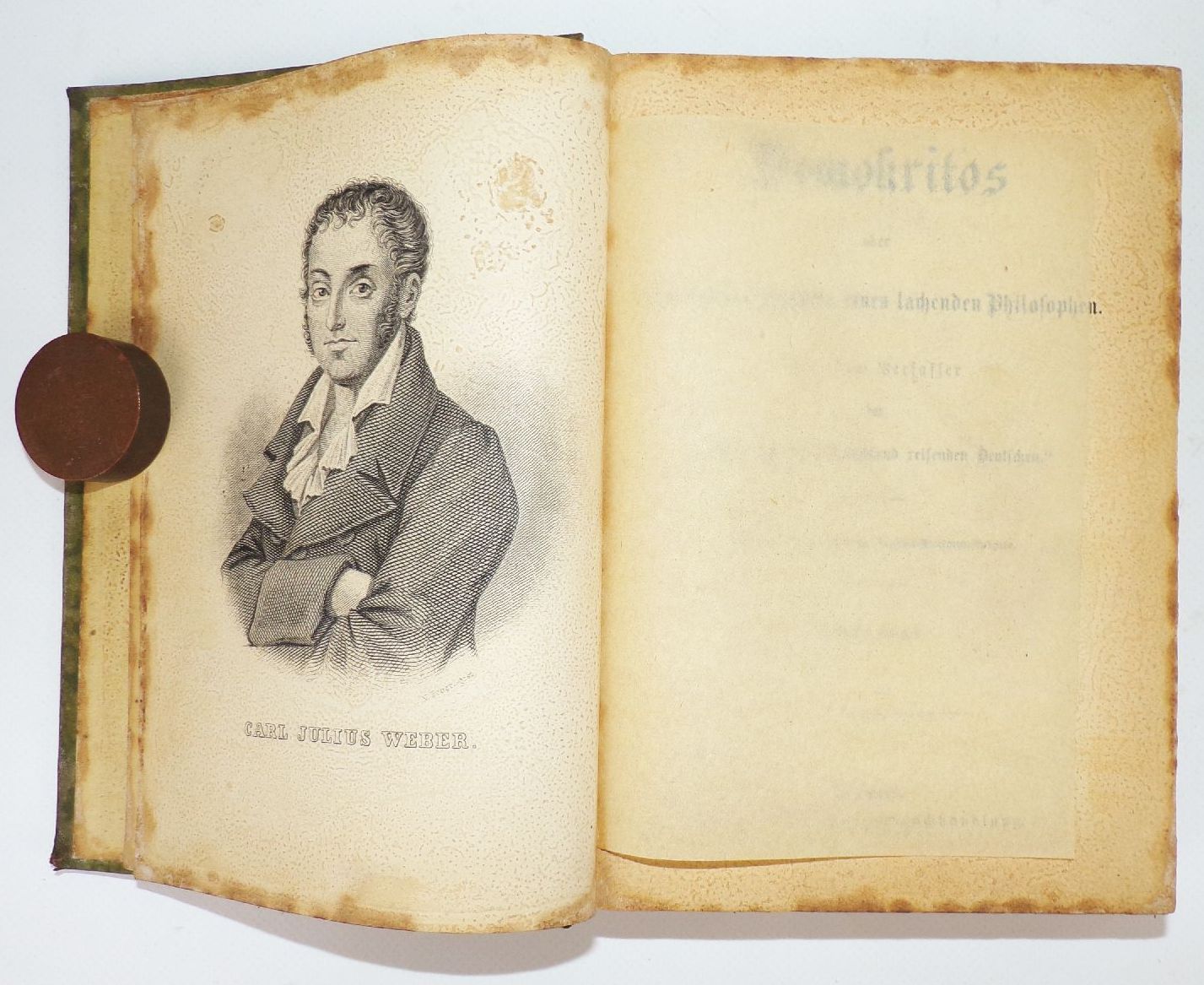 Demokritos oder hinterlassene Papiere eines lachenden Philosophen 1 bis 12 Demokritos oder hinterlassene Papiere eines lachenden Philosophen 1 bis 12