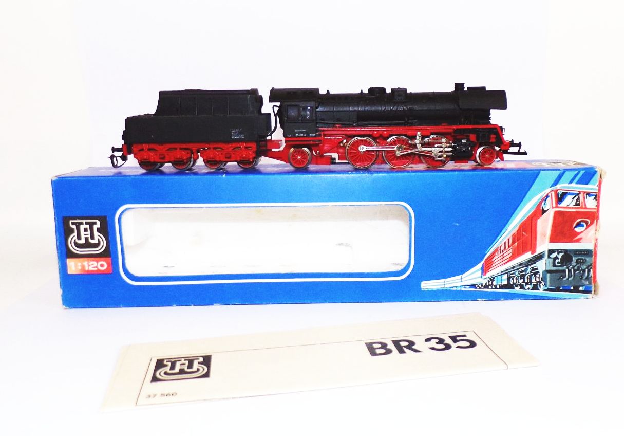 BTTB Dampflok BR35 1111 Schlepptenderlok TT mit OVP und Licht Funktion