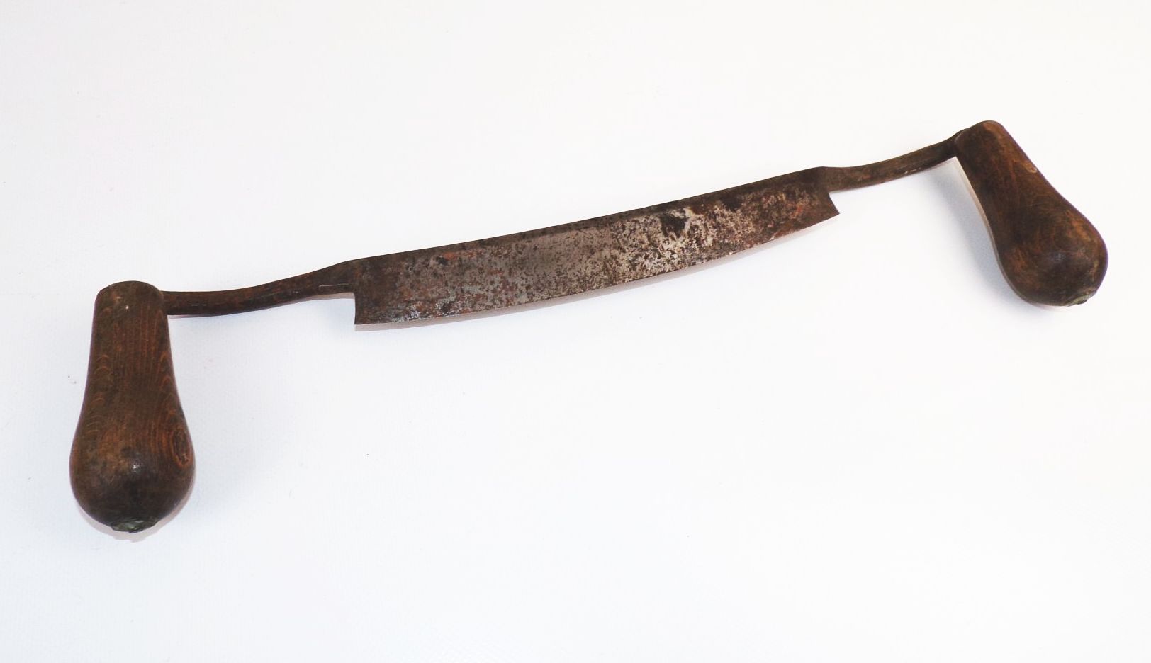 Altes Schäleisen Ziehmesser mit Holzgriffen Werkzeug Zimmermann Schreiner Altes Schäleisen Ziehmesser mit Holzgriffen Werkzeug Zimmermann Schreiner