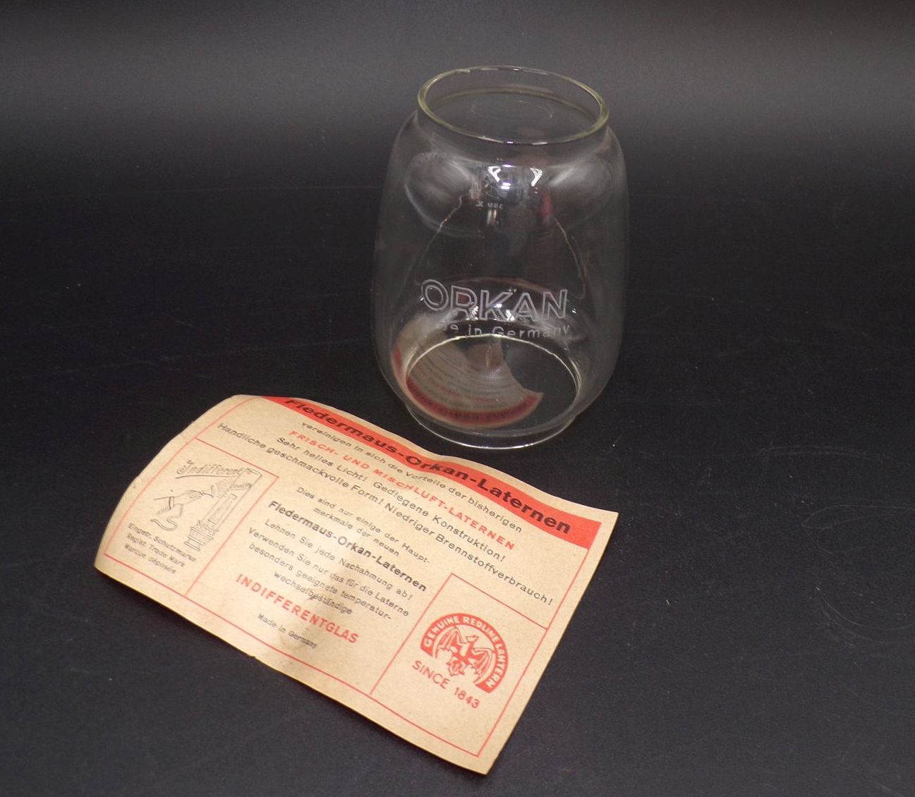 Altes Lampenglas Bat Orkan für Fledermaus Laternen Originales Ersatzglas Altes Lampenglas Bat Orkan für Fledermaus Laternen Originales Ersatzglas