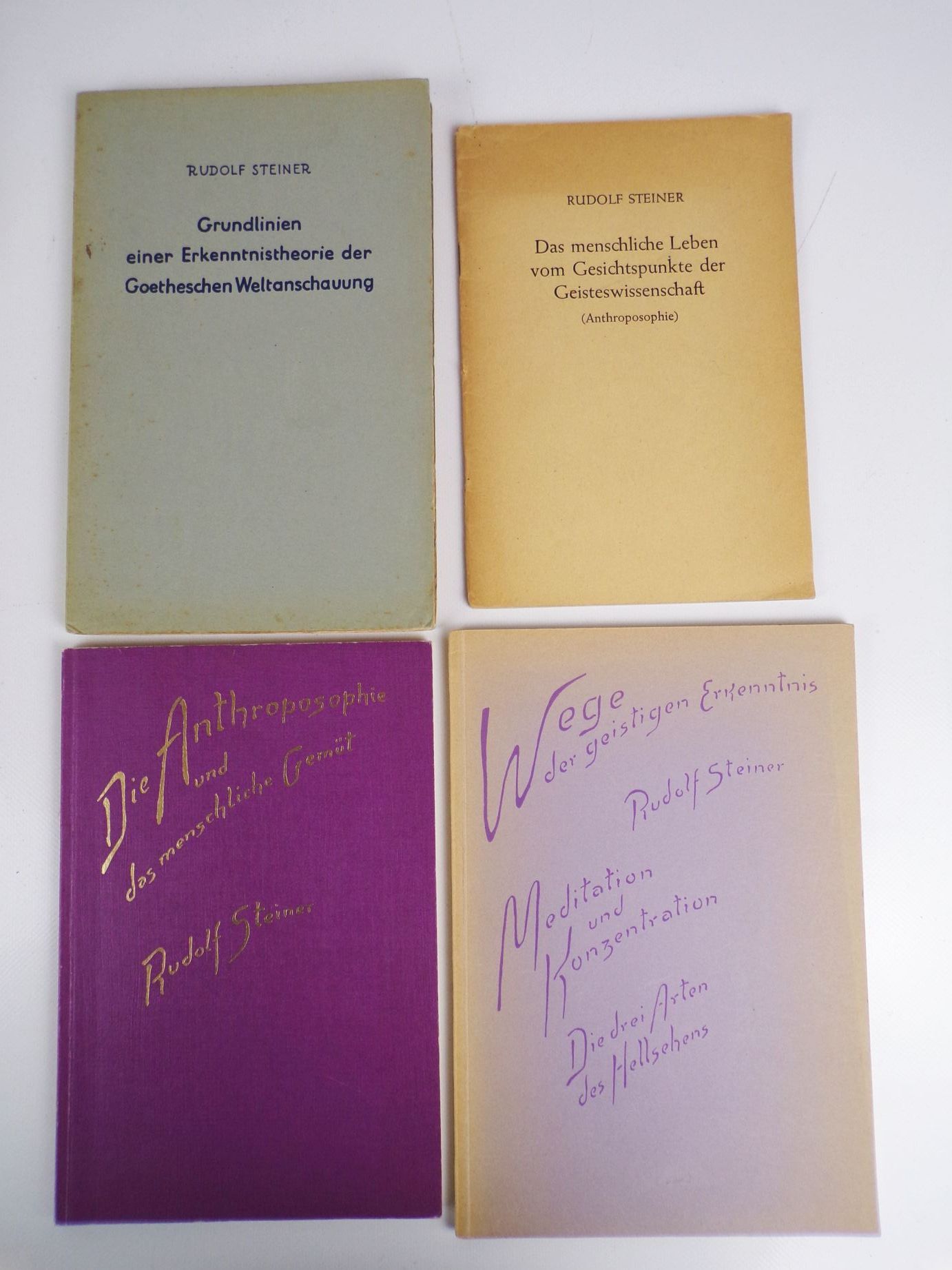 Rudolf Steiner Bücher Sammlung Okkult Hellsehen Spiritismus Rudolf Steiner Bücher Sammlung Okkult Hellsehen Spiritismus