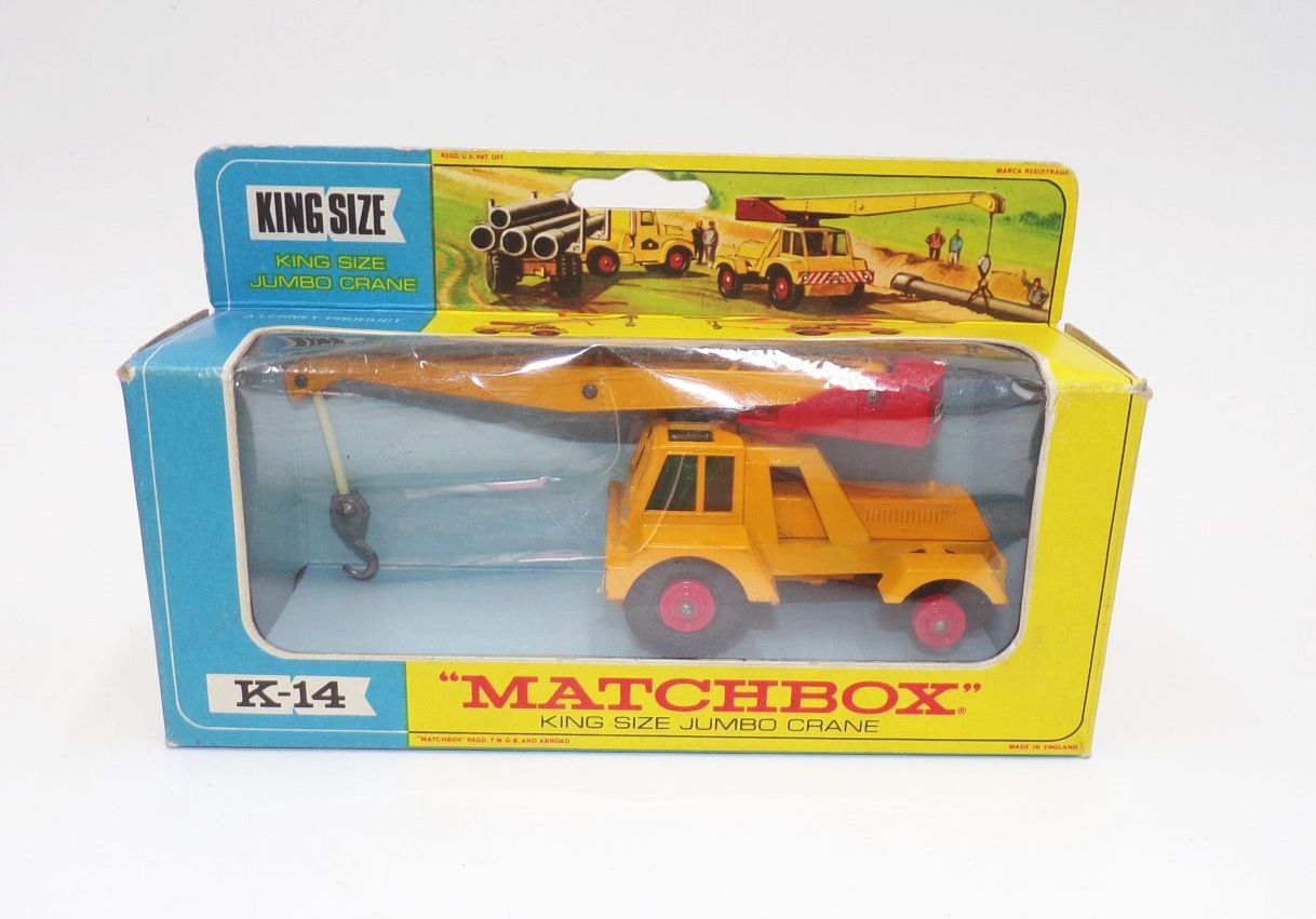 Matchbox K-14 Jumbo Crane King Size Modell mit OVP
