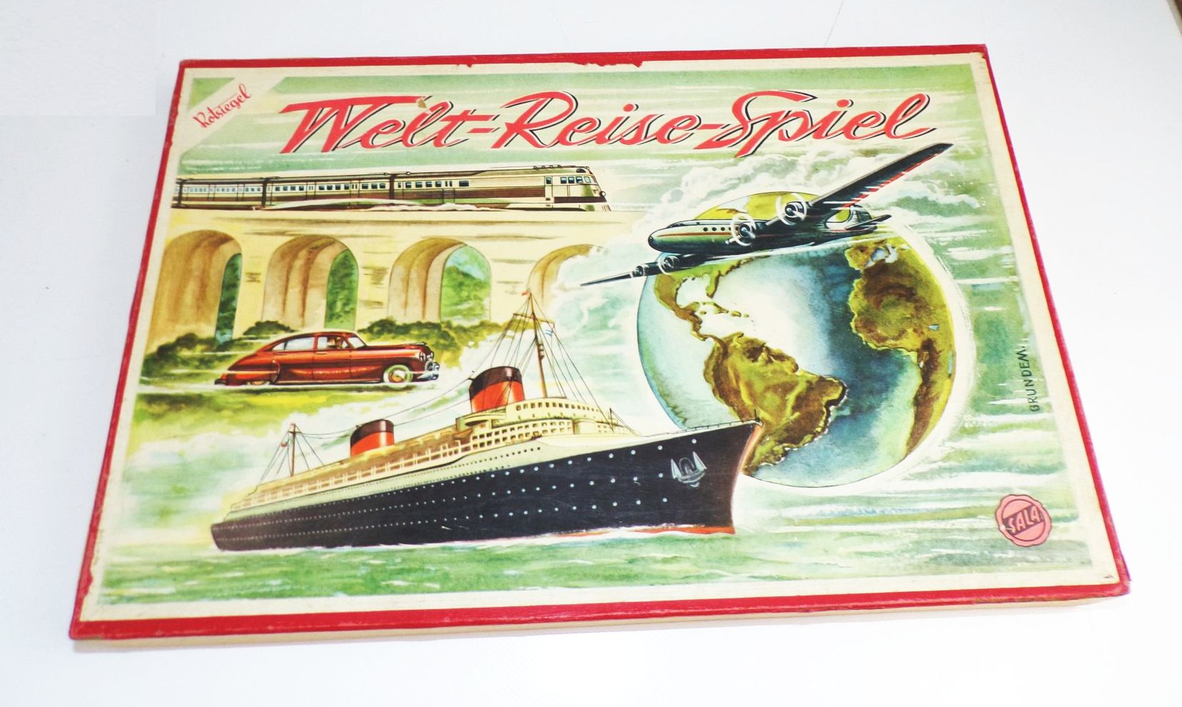 Welt Reise Spiel Sala Rotsiegel Brettspiel Würfelspiel Welt Reise Spiel Sala Rotsiegel Brettspiel Würfelspiel