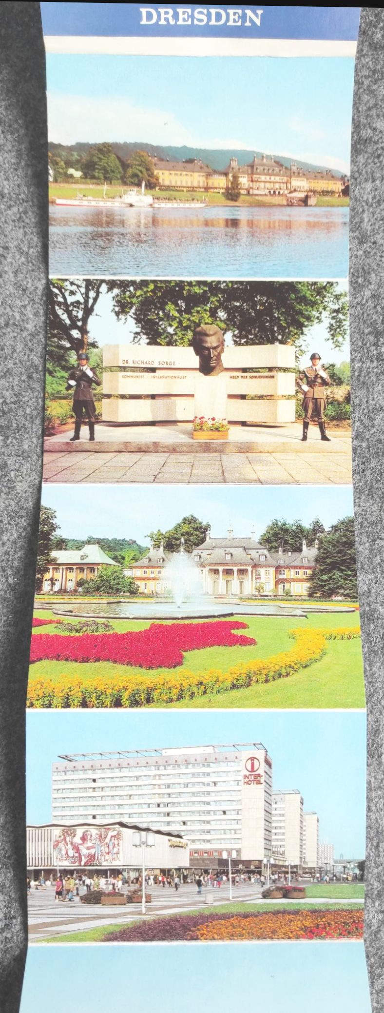 Leporello Dresden 10 Bilder DDR 1981 Leporello Dresden 10 Bilder DDR 1981