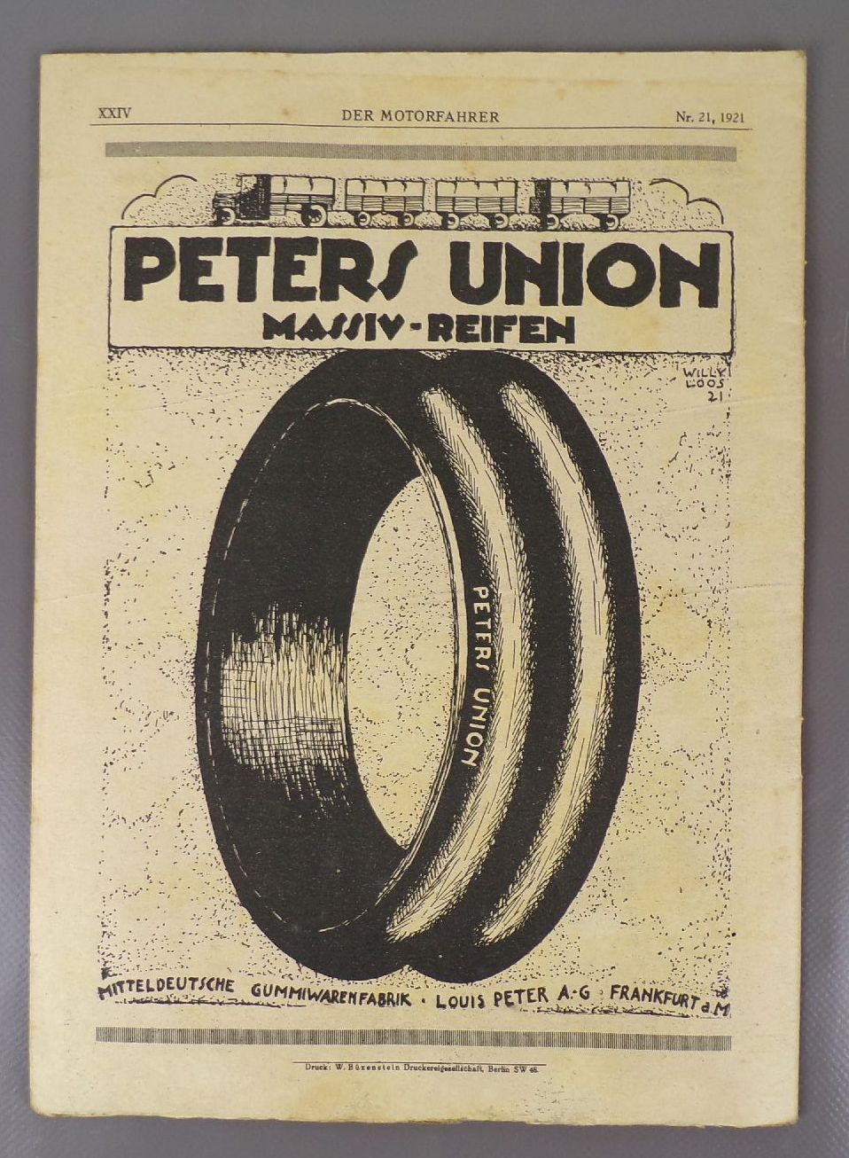 Der Motorfahrer Allgemeiner deutscher Automobil Club 1921 Nr 21 Oldtimer Der Motorfahrer Allgemeiner deutscher Automobil Club 1921 Nr 21 Oldtimer