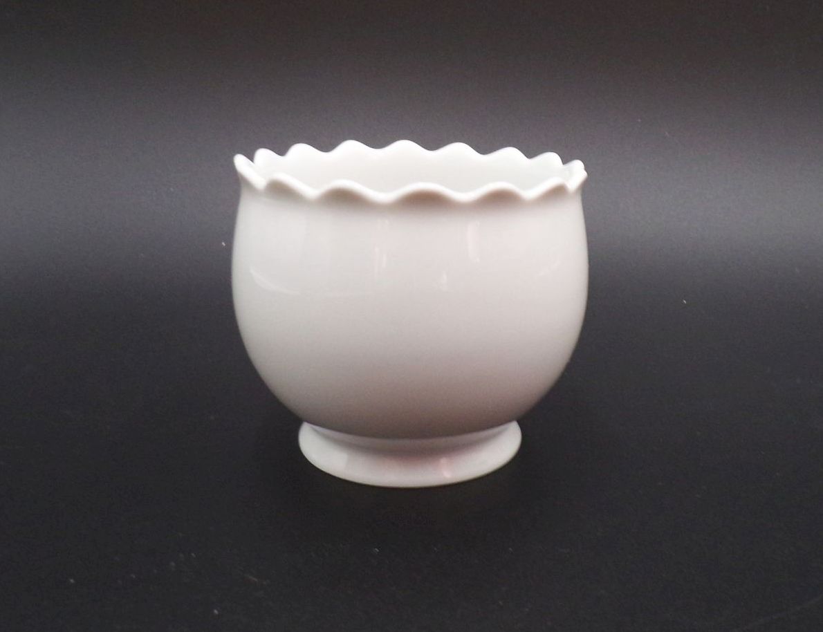 Meissen Schale weiß 7 cm Vintage