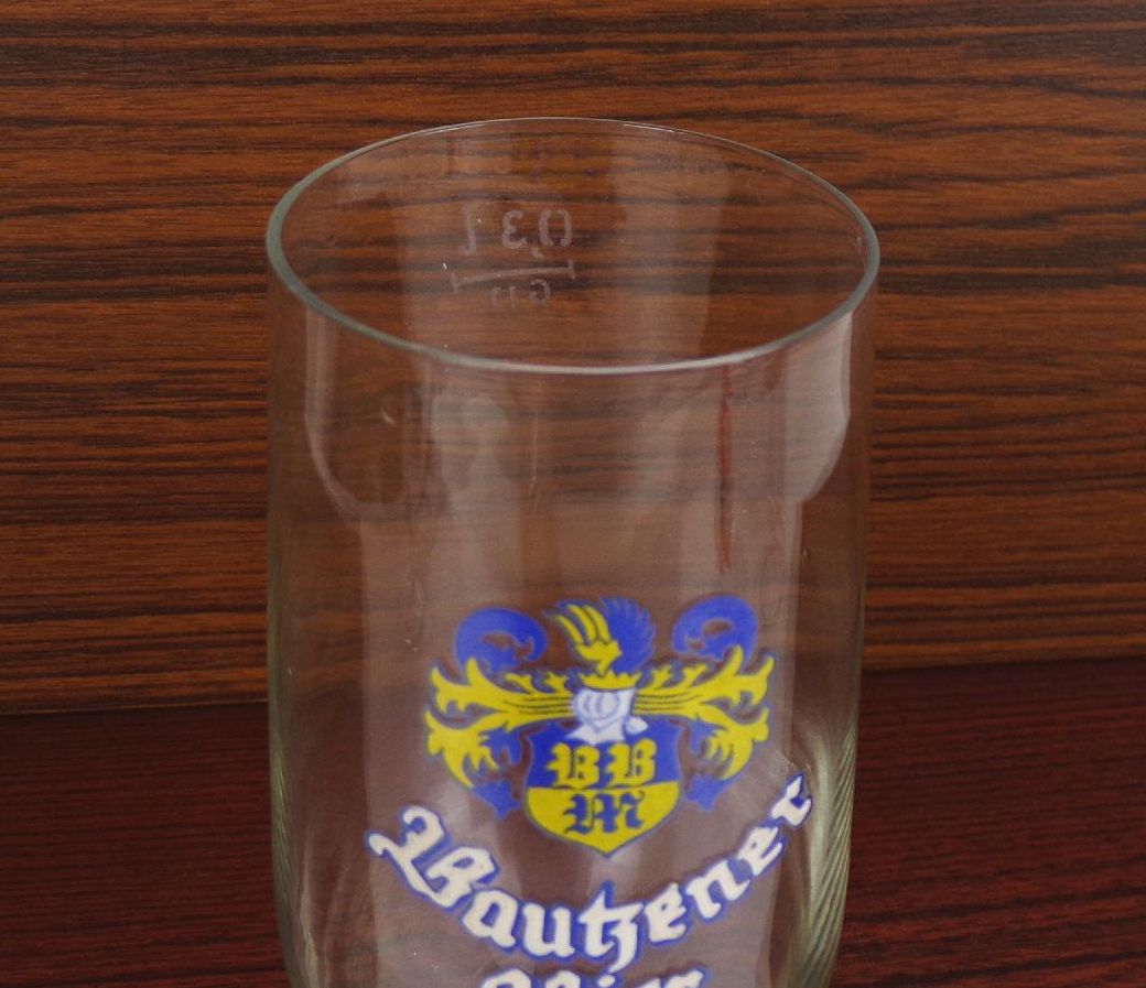 Bautzener Bier Bierglas DDR Bautzen Biertulpe Bautzener Bier Bierglas DDR Bautzen Biertulpe