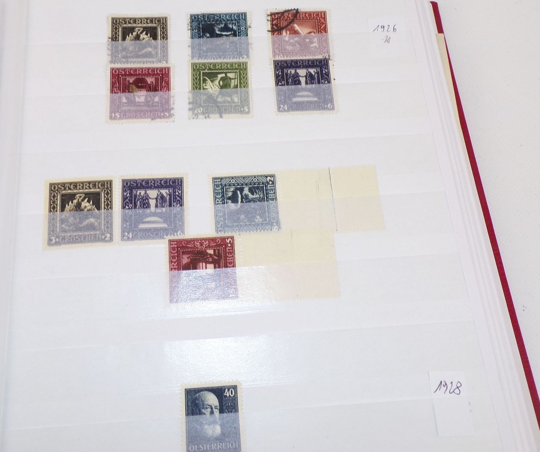Österreich Briefmarken ab 1854 Austria aus Nachlass