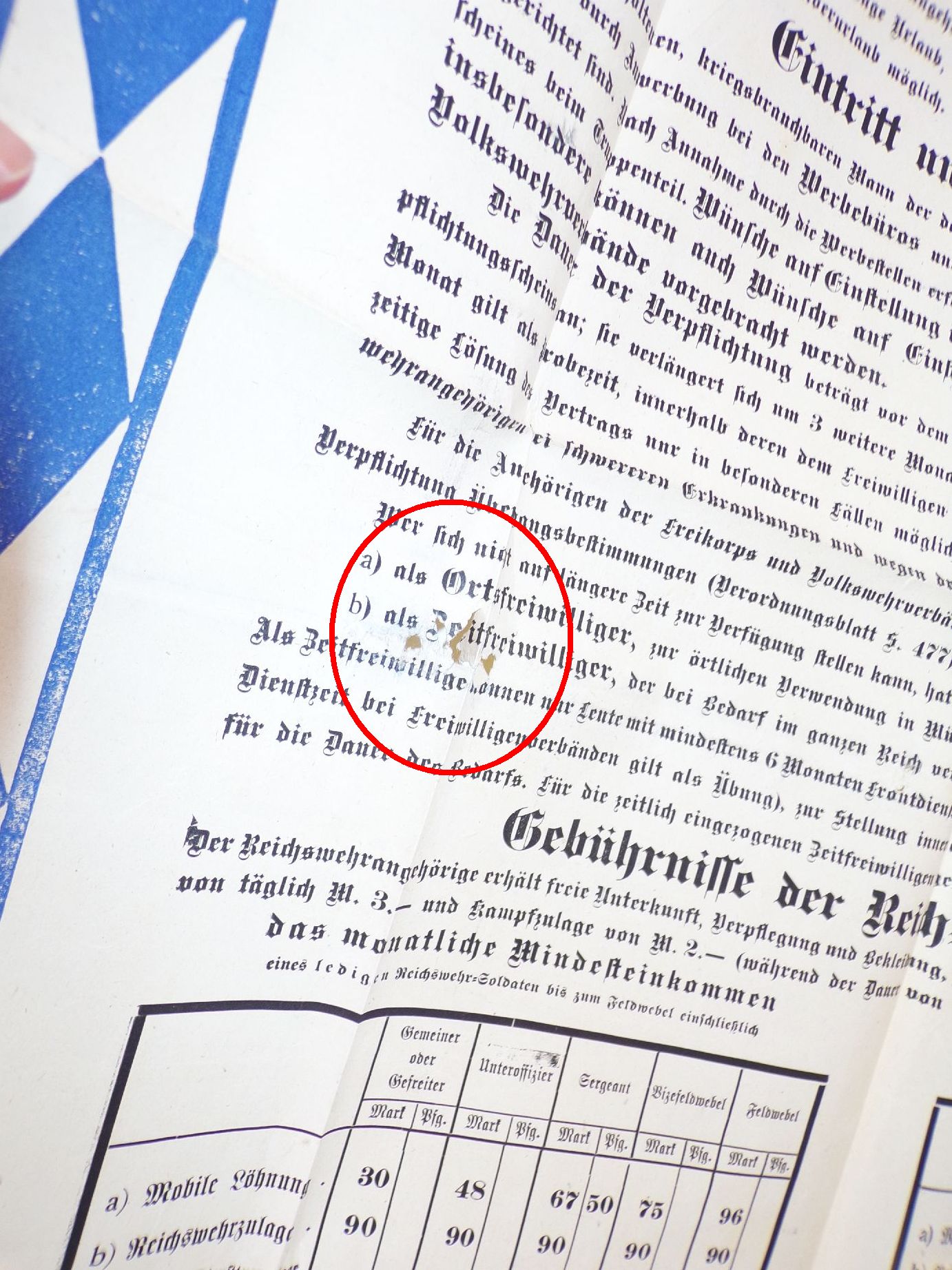 Plakat Reichswehr München 1919 Bayern