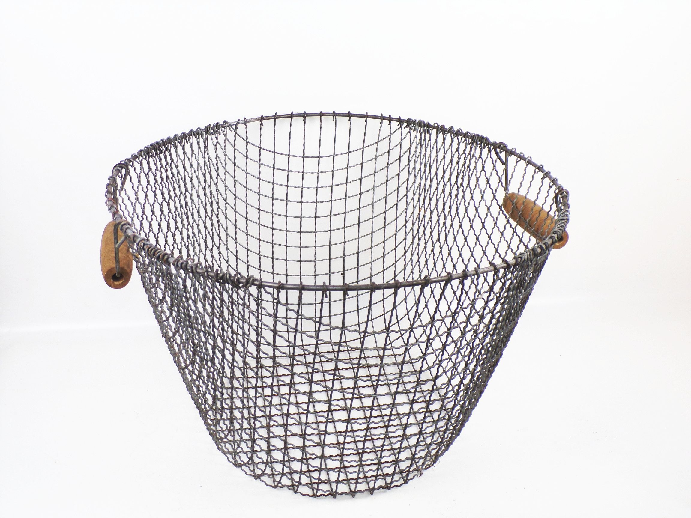 Alter Kartoffelkorb Drahtkorb Gitter Korb Metallkorb Gartendeko