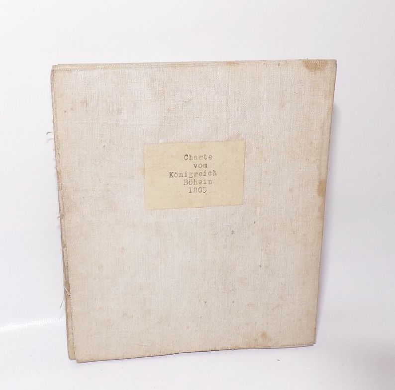 Landkarte Königreich Boheim Böhmen Homanns Erben 1805 koloriert