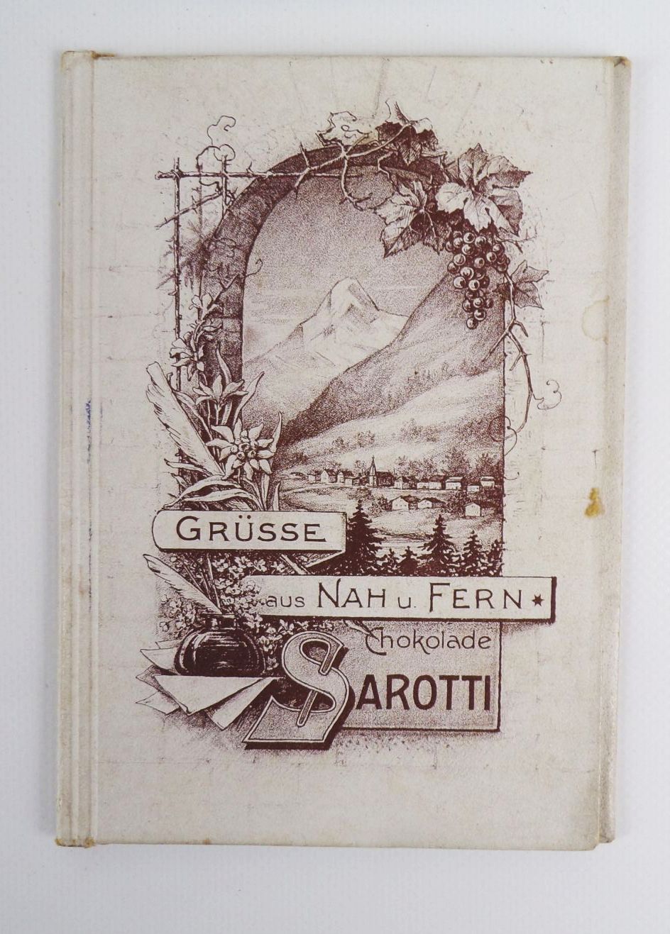 Sarotti Schokolade Reklame Grüsse aus Nah und Fern um 1910 Sammler Sarotti Schokolade Reklame Grüsse aus Nah und Fern um 1910 Sammler