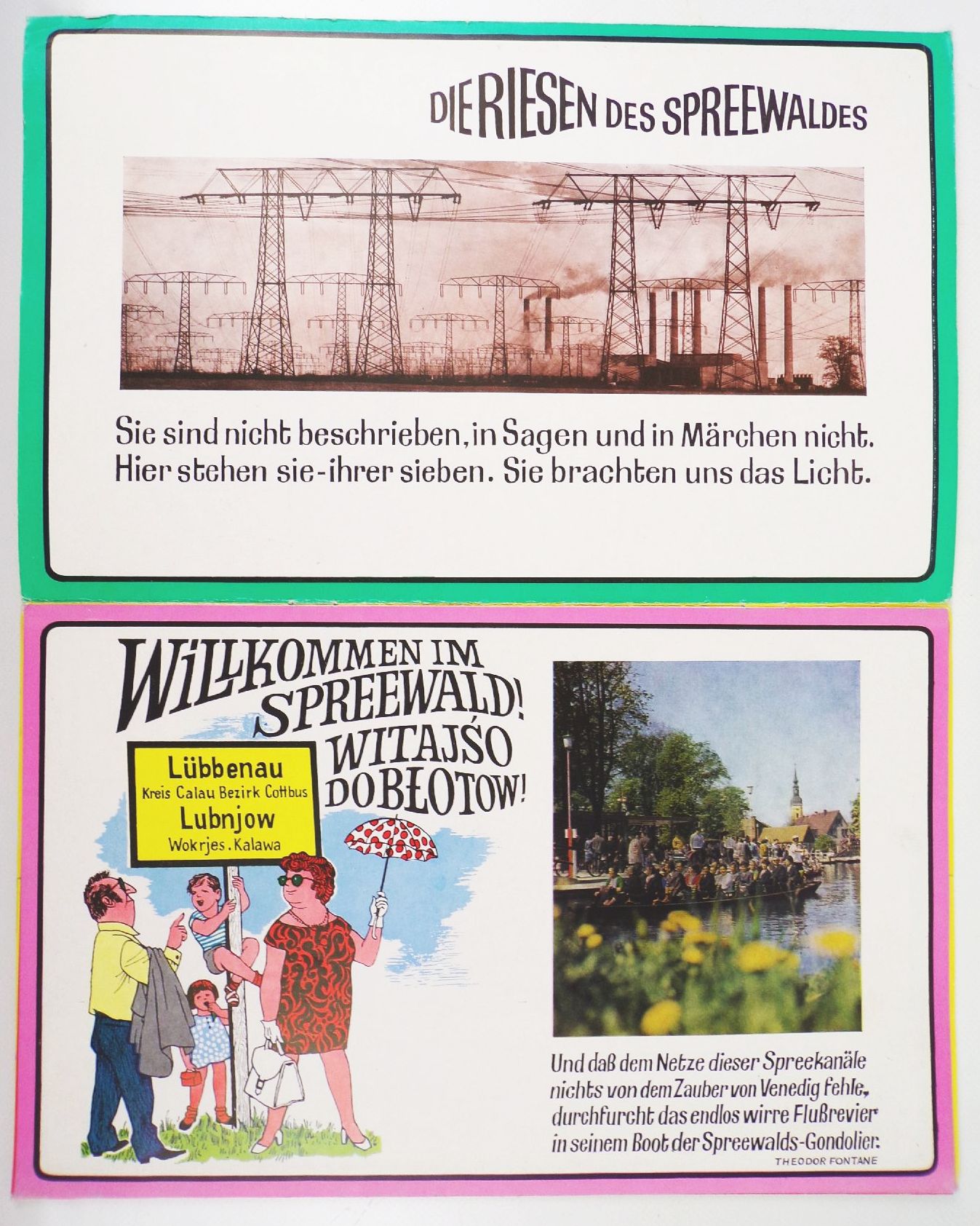 Mein Spreewald Album Lieder Sagen Märchen Humor Brettspiel DDR Schallfolie 