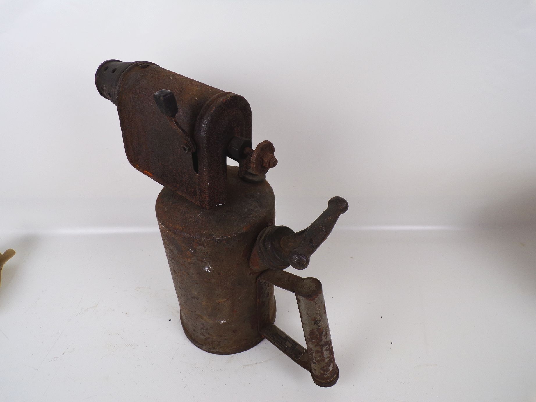 Alte Bat Lötlampe Bunsenbrenner Benzin Gasolin Vintage 