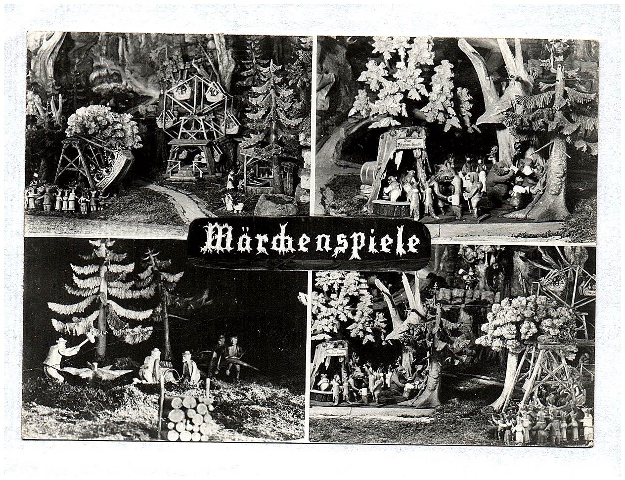 Ak Märchenspiele Kurort Oybin DDR Ansichtskarte Zittauer Gebirge Ak Märchenspiele Kurort Oybin DDR Ansichtskarte Zittauer Gebirge