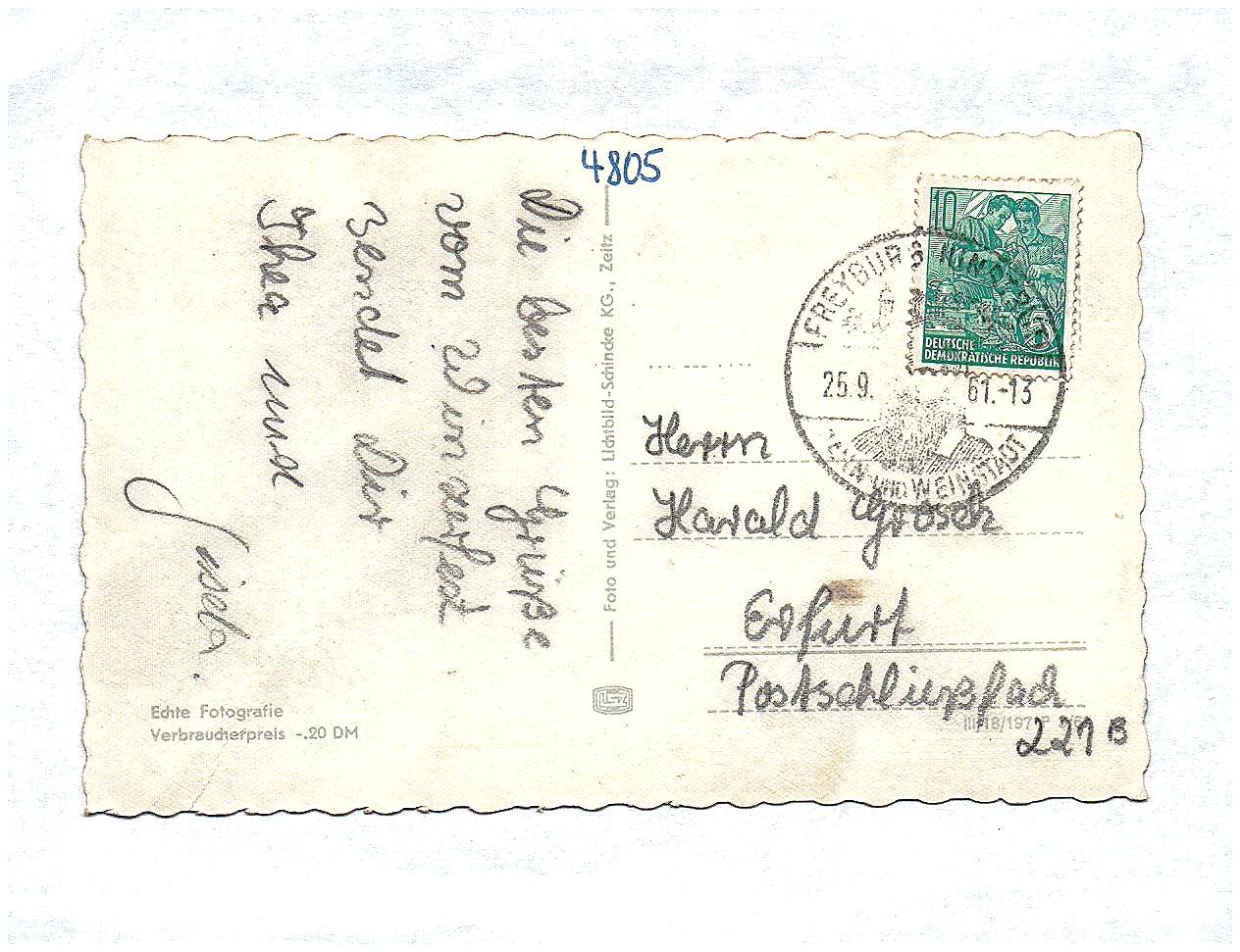 Ak Foto Die Neuenburg bei Freyburg Unstrut 1961 DDR Ak Foto Die Neuenburg bei Freyburg Unstrut 1961 DDR