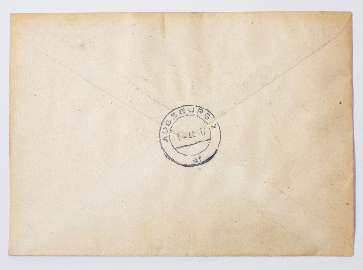 R Brief München 2 BA H Blatt 123 nach Augsburg