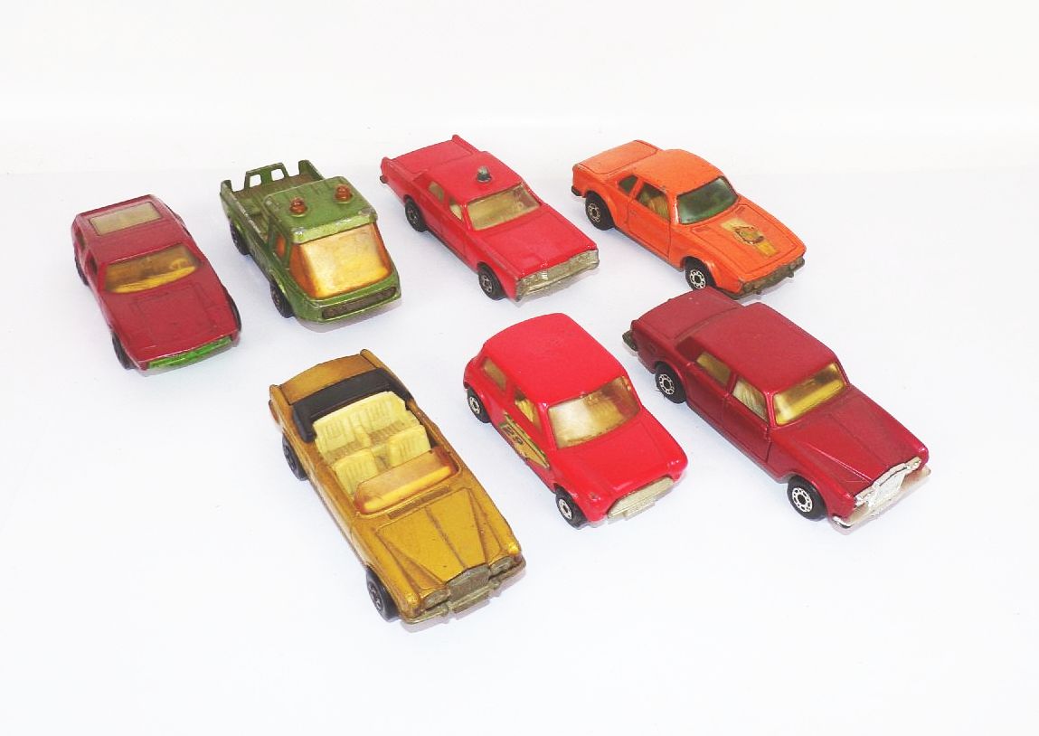 Lot Matchbox Superfast Autos Made in England Lesney