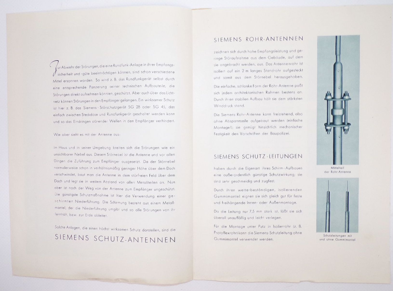 Siemens und Halske Konvolut Prospekte Werbung Elektrotechnik Radio 1929