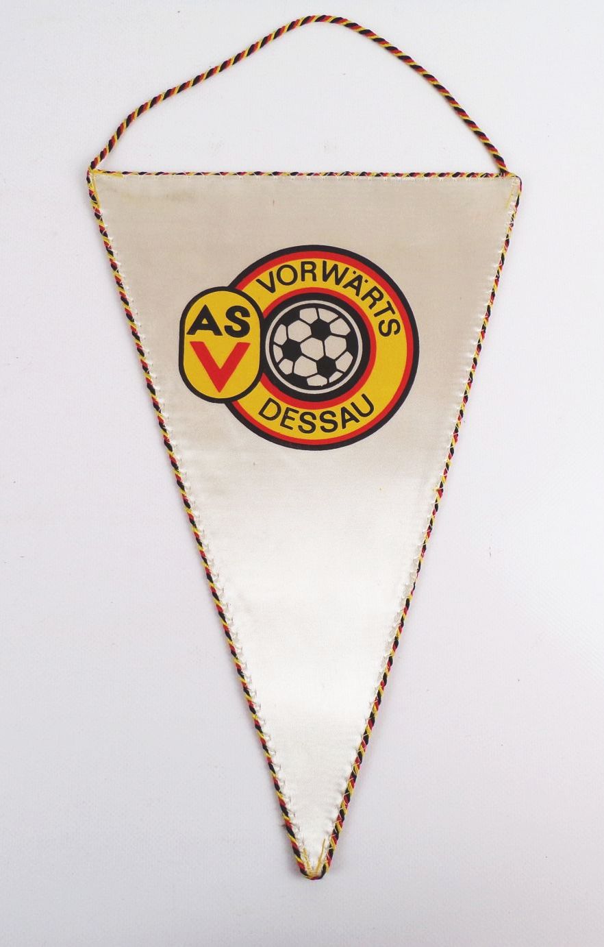 Alter Wimpel Vorwärts Dessau ASV DDR GDR Alter Wimpel Vorwärts Dessau ASV DDR GDR