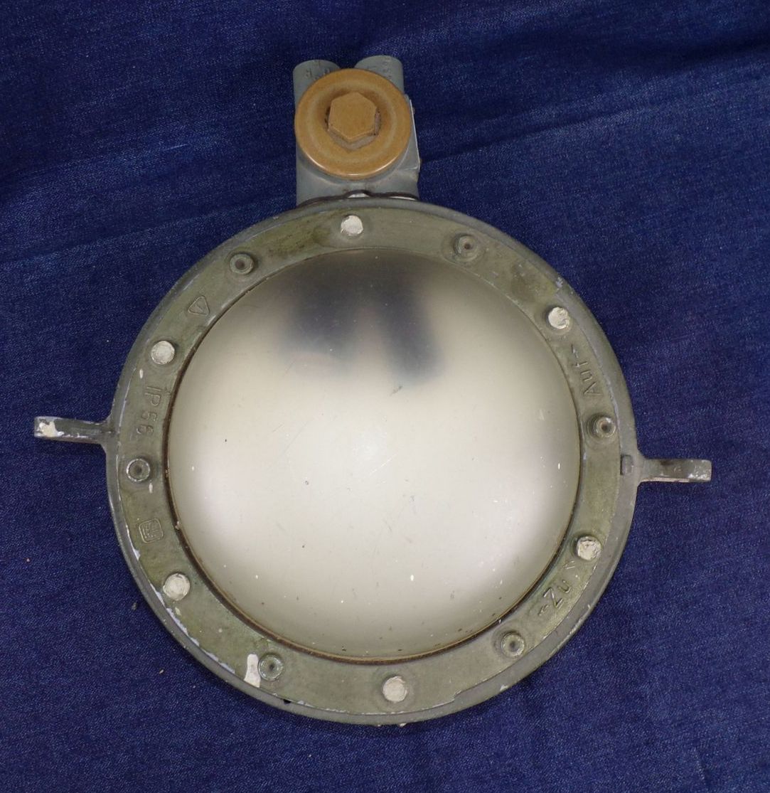 Alte Deckenleuchte Bunkerlampe Ex Rund E14 E27 Wandlampe Loft Industrie