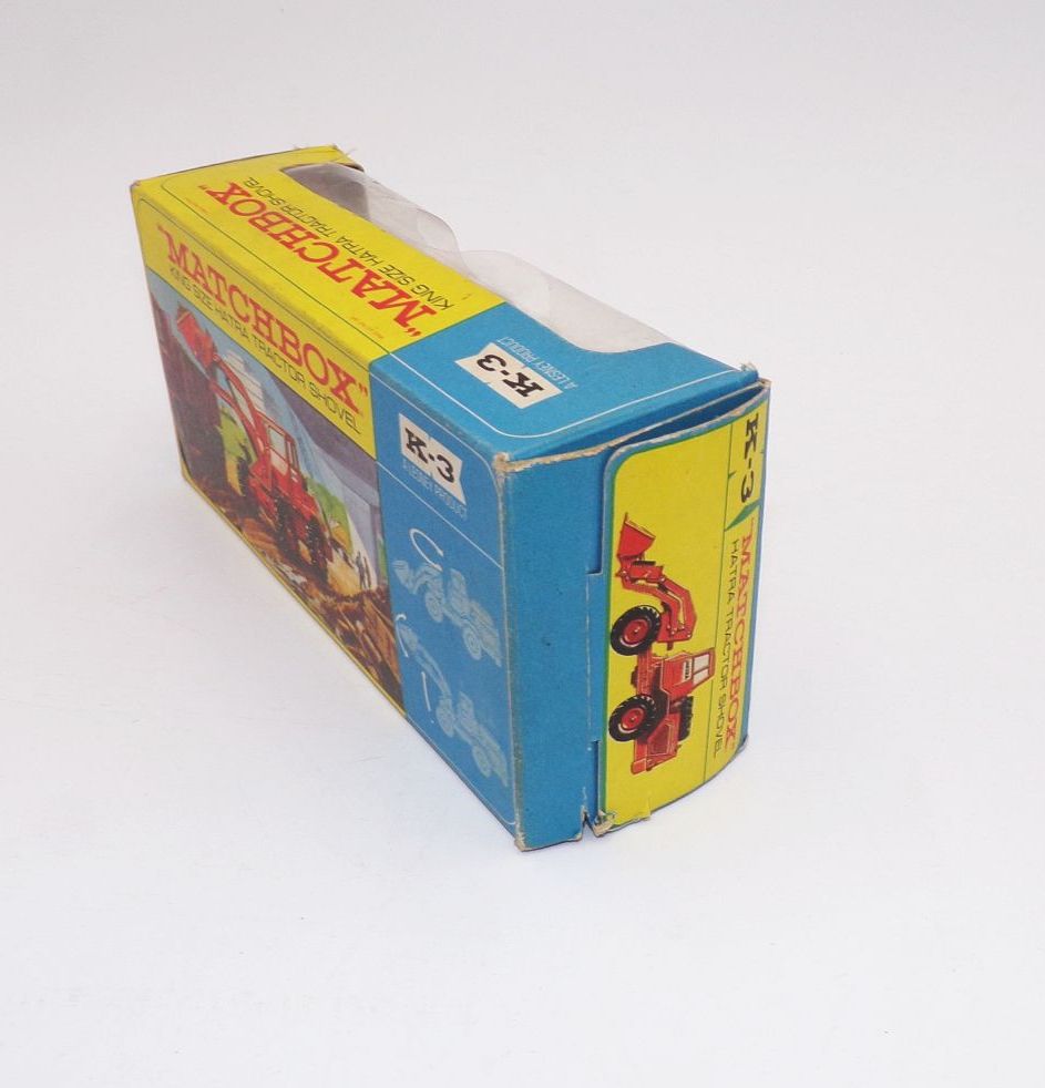 Matchbox K-3 Hatra Tractor Shovel mit Originalkarton
