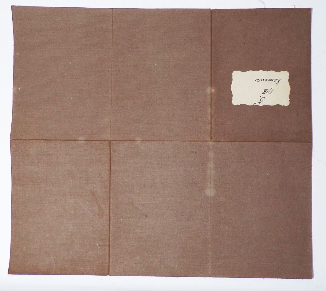 Alte Landkarte Kamenz Sachsen 1880 königlich sächsischer Generalstab