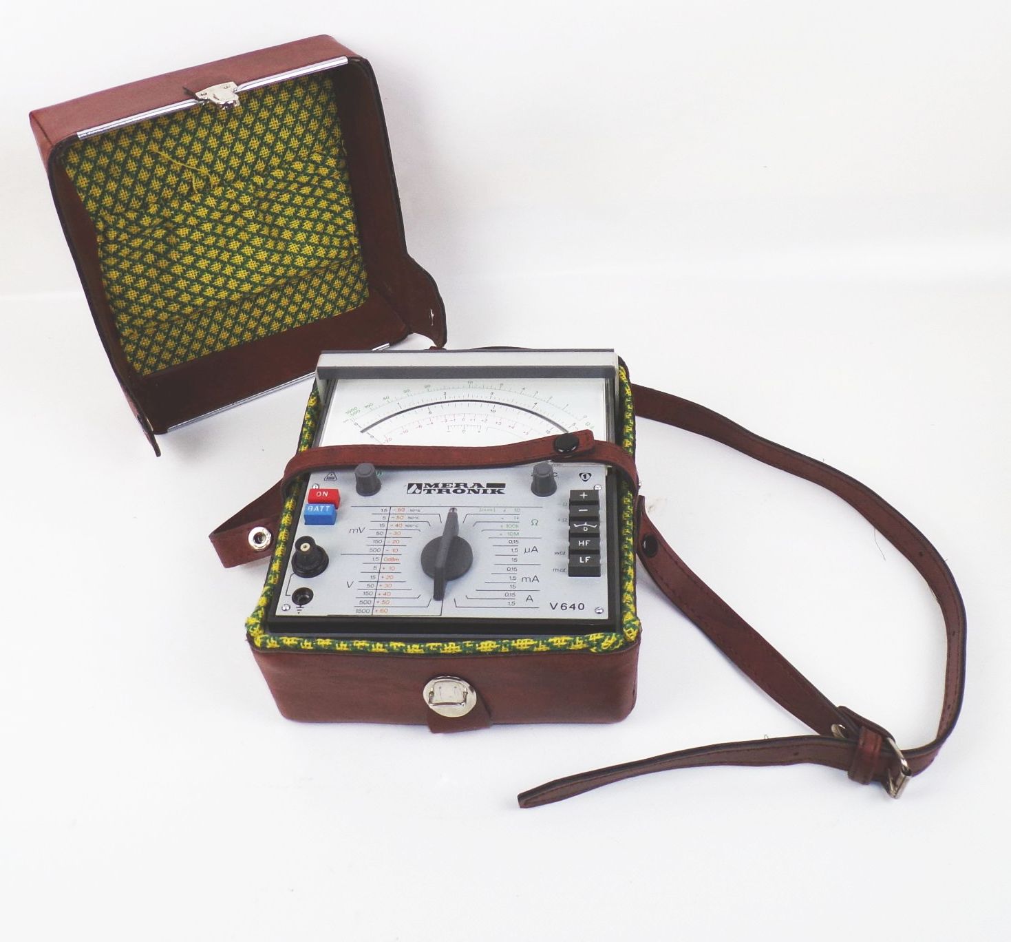 Mera Thronik Elektronisches Multimeter altes Messgerät tragbar 