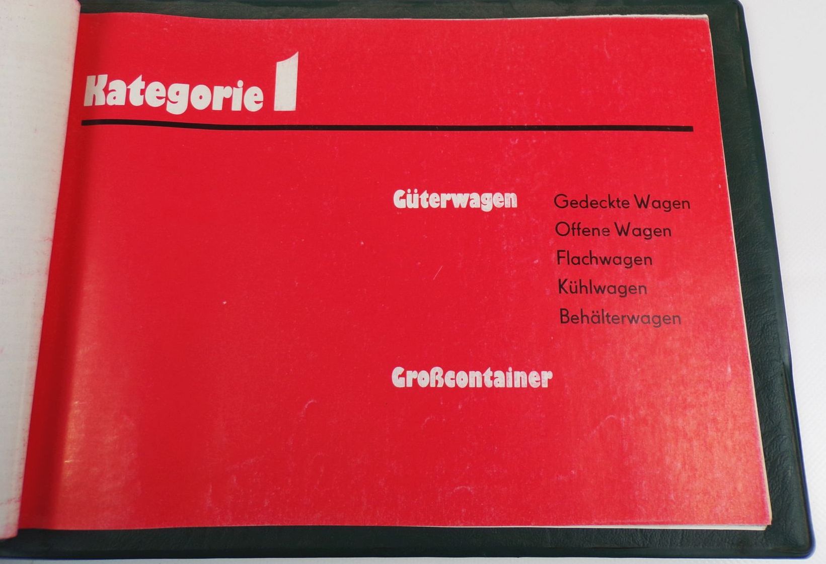 Deutsche Reichsbahn Güterwagen und Großcontainer 1979 Deutsche Reichsbahn Güterwagen und Großcontainer 1979