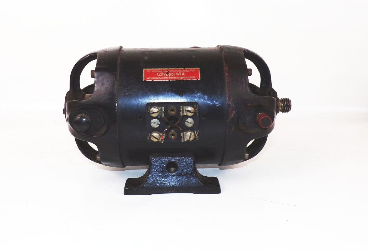 Alter Umformer Motor Vintage Deko Industrie Elektromotor Generator 