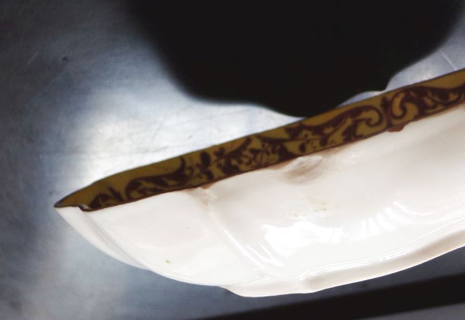 Meissen Schale 2 Wahl seltenes Dekor