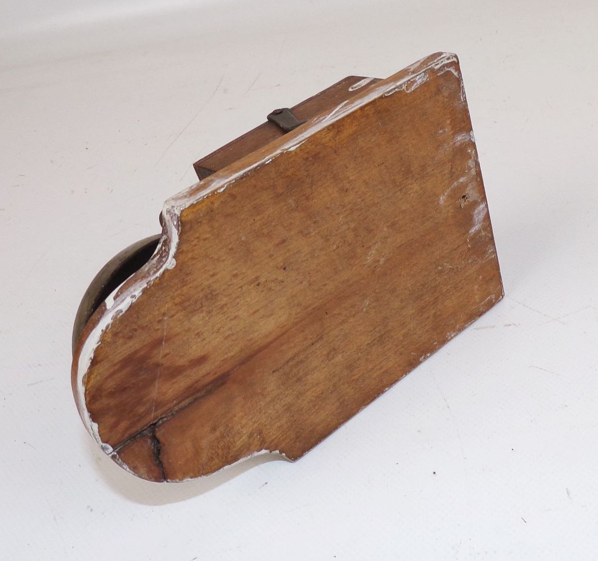 Alte Türklingel Holz Glocke Läute Schelle Vintage