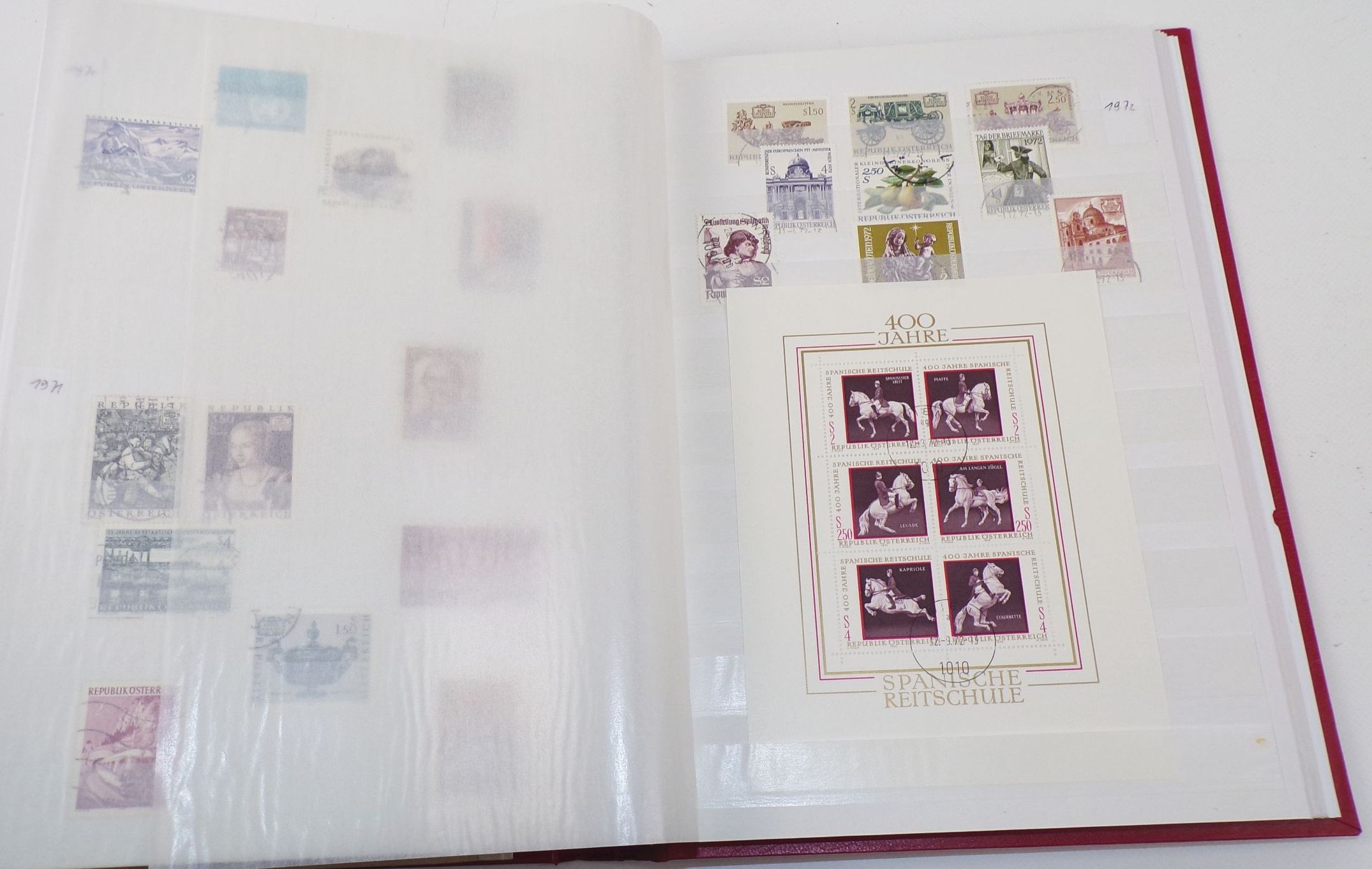 Österreich Briefmarken ab 1854 Austria aus Nachlass