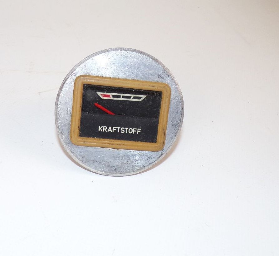 DDR Kraftstoff Anzeige Cockpit Sprit Benzin Wartburg Trabant Framo