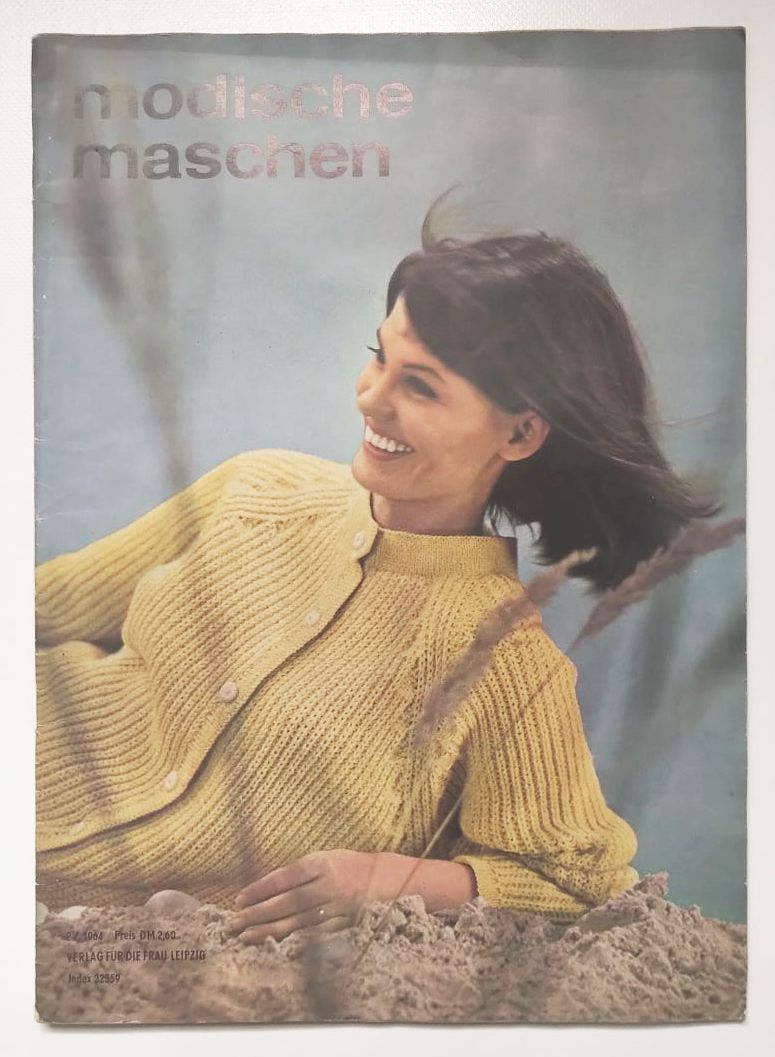 Mode Zeitschrift Modische Sachen 1964 Nr 2 mit Schnittmuster