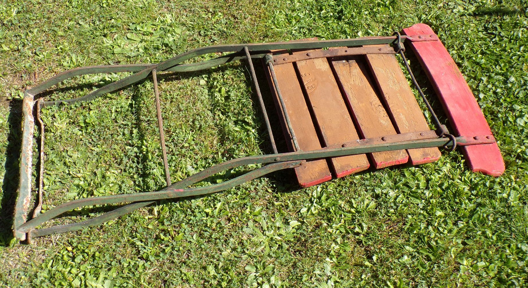 Alter Klappstuhl Biergartenstuhl Gartenstuhl Vintage Deko 