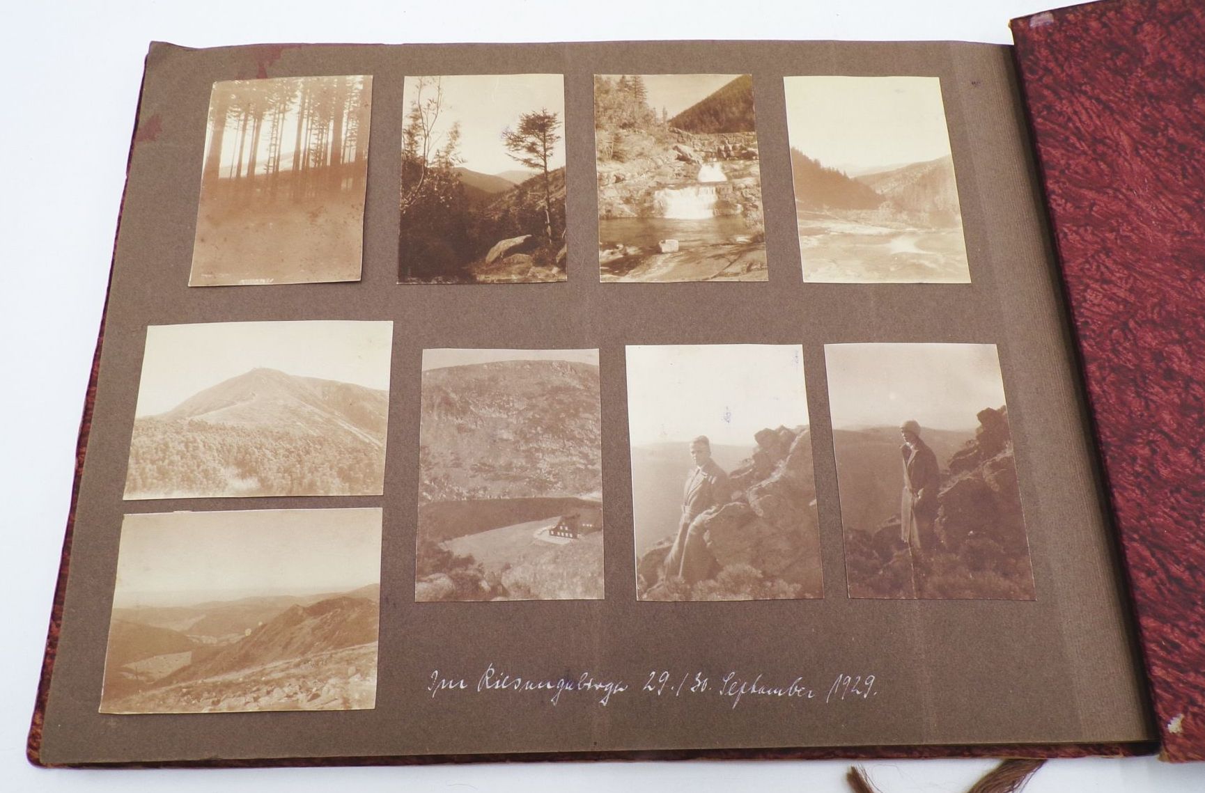 Fotoalbum Wickersdorf Riesengebirge Schellerhau Schiff Rügen 1923 bis 1929