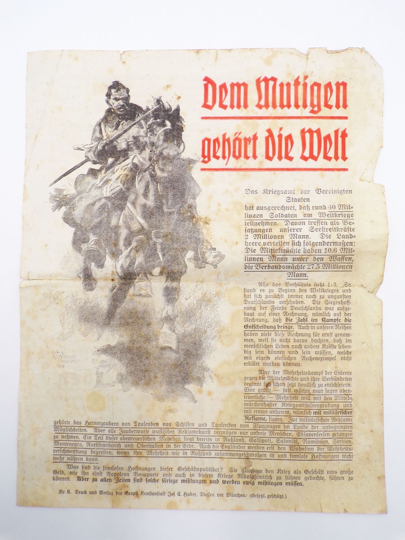 Original Flugblätter KPD SPD Kommunisten 1919 Räterepublik Nürnberg 