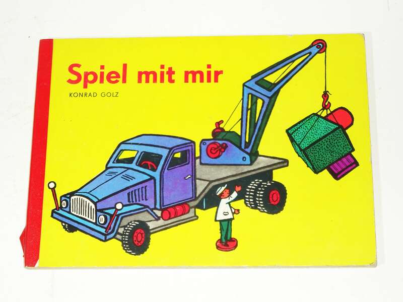 Spiel mit mir Konrad Golz 1976 Kinderbuchverlag Berlin DDR Bilderbuch
