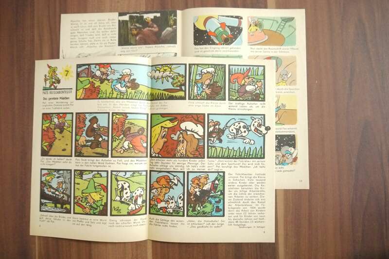 DDR Zeitschrift Atze Sturm an der Newa 1967 Comic